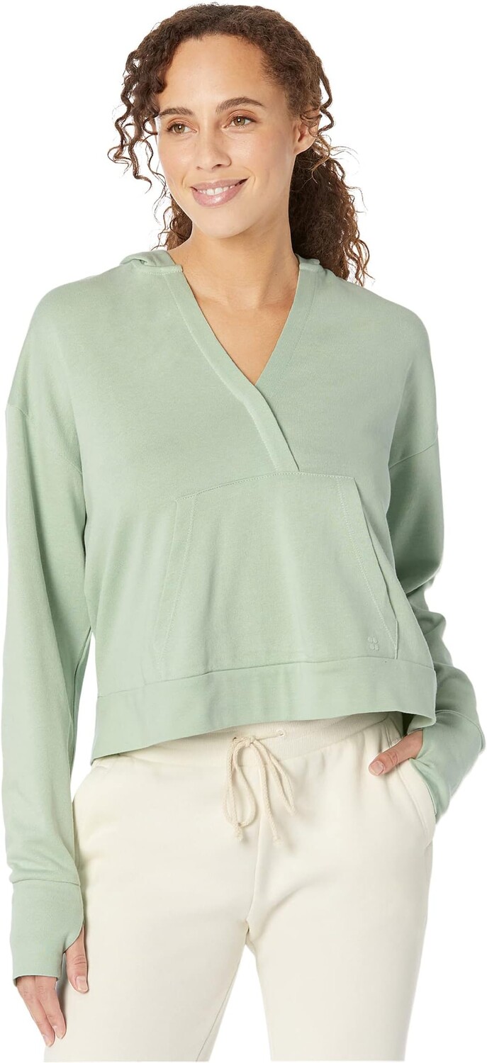 

Свободная толстовка после занятий Sweaty Betty, цвет Salix Green