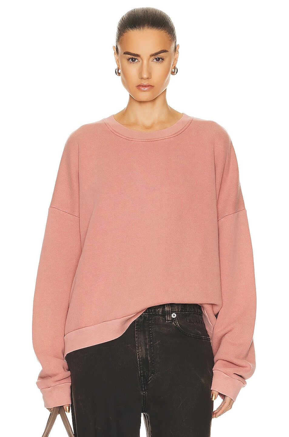 

Толстовка Acne Studios Baggy, цвет Vintage Pink