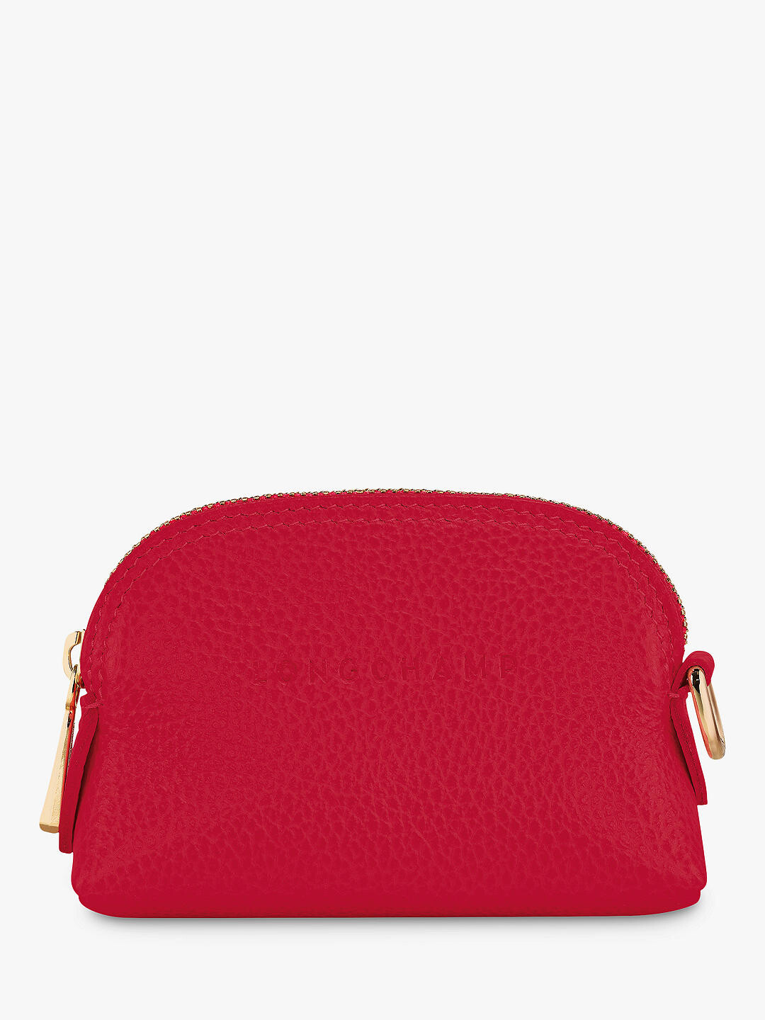 

Кожаный кошелек для монет Longchamp Le Foulonné, цвет Love