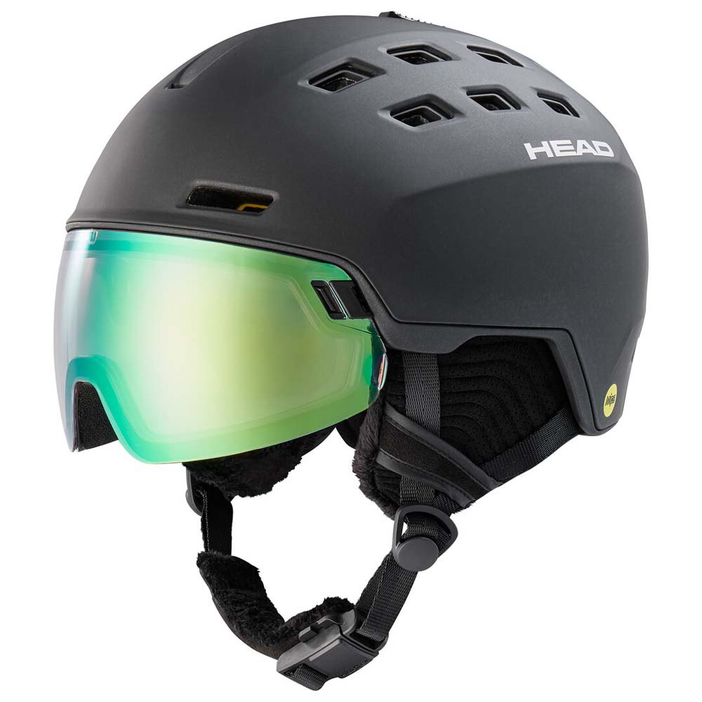 маска head sentinel 5k sparelens серый Шлем Head Radar 5K Photo MIPS, черный