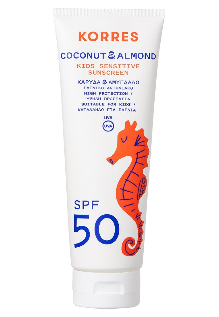 

Солнцезащитный крем Coconut & Almond Sun Emulsion For Children Spf50 KORRES