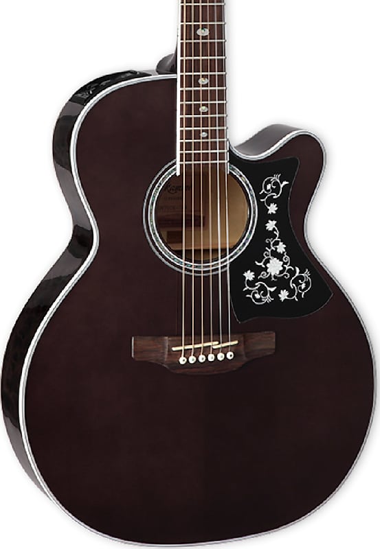 Акустическая гитара Takamine GN75CE NEX Body Acoustic-Electric Guitar Transparent Black takamine gn75ce tbk электроакустическая гитара