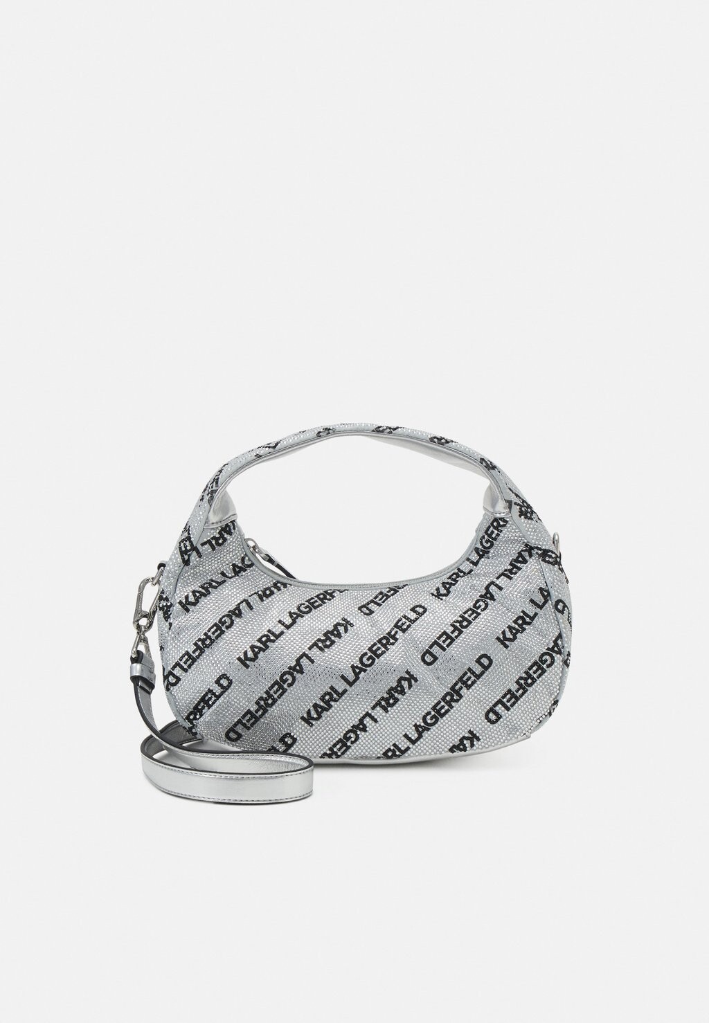 

Сумочка EVENING KUSHION HOBO RHIN KARL LAGERFELD, серебро