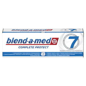 Зубная паста Complete Protect 7 Crystal White, 75 мл Blend-A-Med