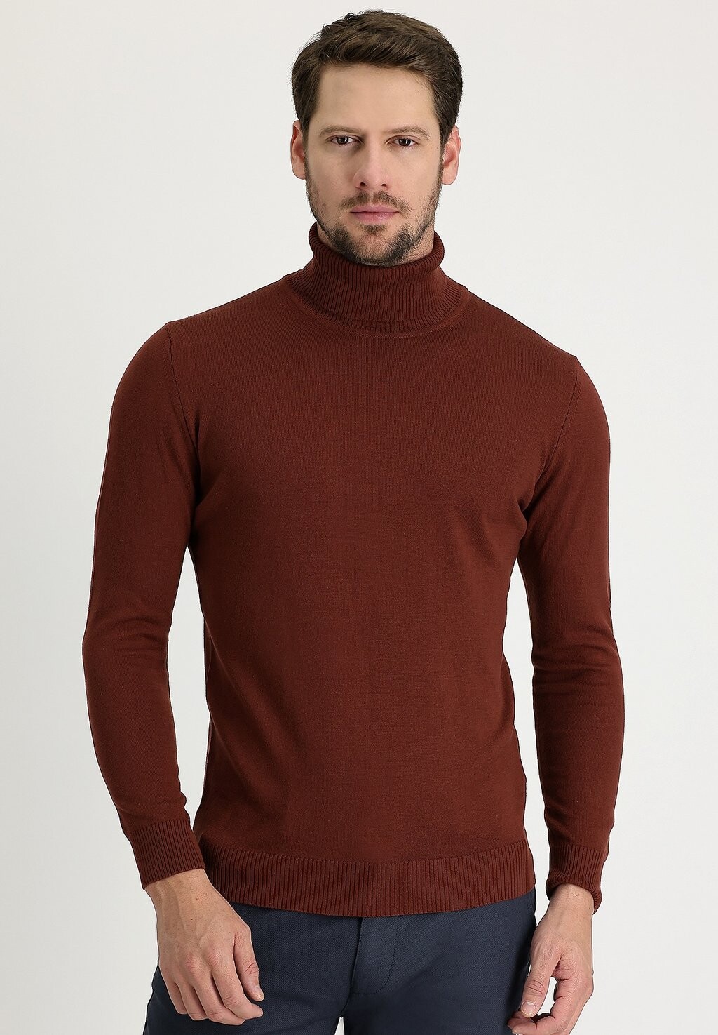 

Вязаный свитер ROLLKRAGEN REGULAR FIT Kigili, цвет Brick Red