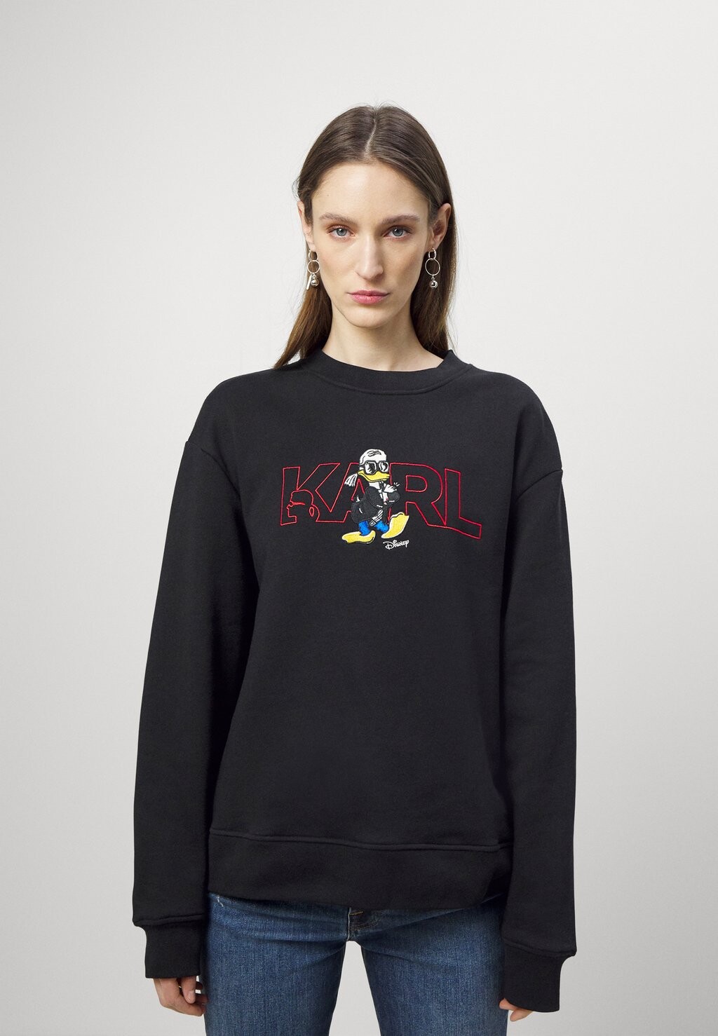 

Толстовка KARL LAGERFELD, черный
