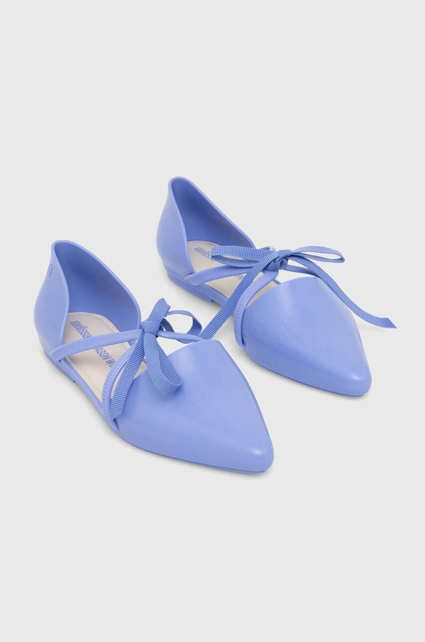Балетки Melissa MELISSA POINTY STRIPE + JASON WU AD, синий