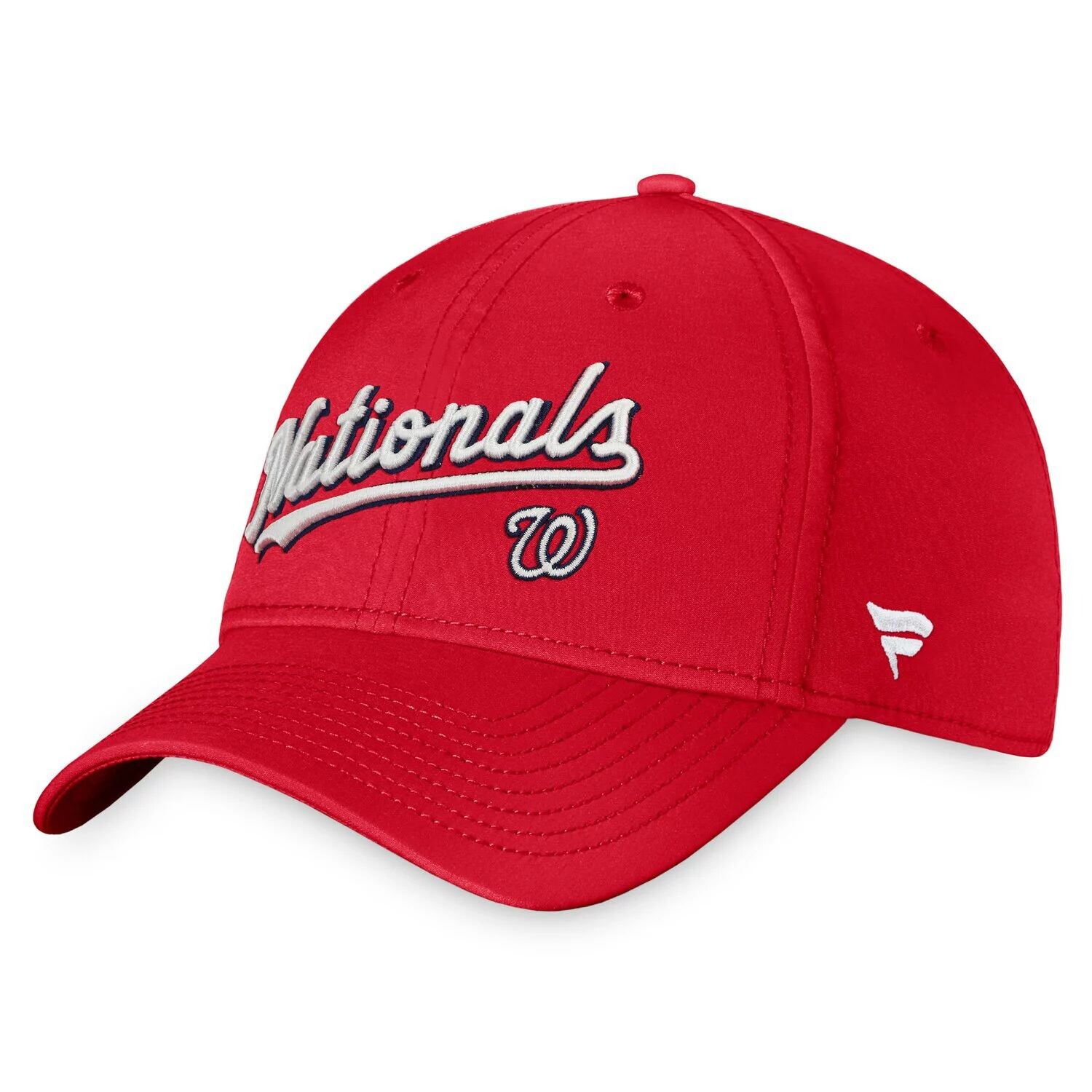

Мужская красная кепка Fanatics Core Flex с фирменным логотипом Washington Nationals