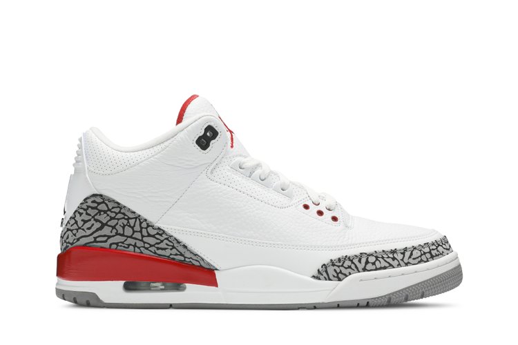 Кроссовки Air Jordan Sneaker Politics x Air Jordan 3 Retro 'Hall of Fame', белый
