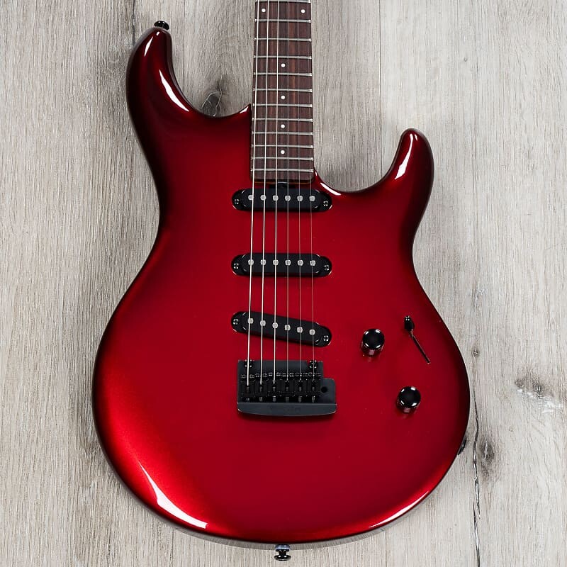 

Электрогитара Ernie Ball Music Man Luke 4 SSS Guitar, Rosewood Fretboard, Roasted Alder Body, Scoville Red