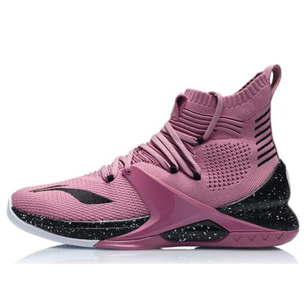 

Кроссовки высокие розовые Li-Ning, розовый