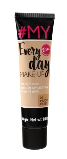 

Цвет-вечерний тональный крем, 04 Peach Beige, 30 г Bell, #My Everyday Make-Up