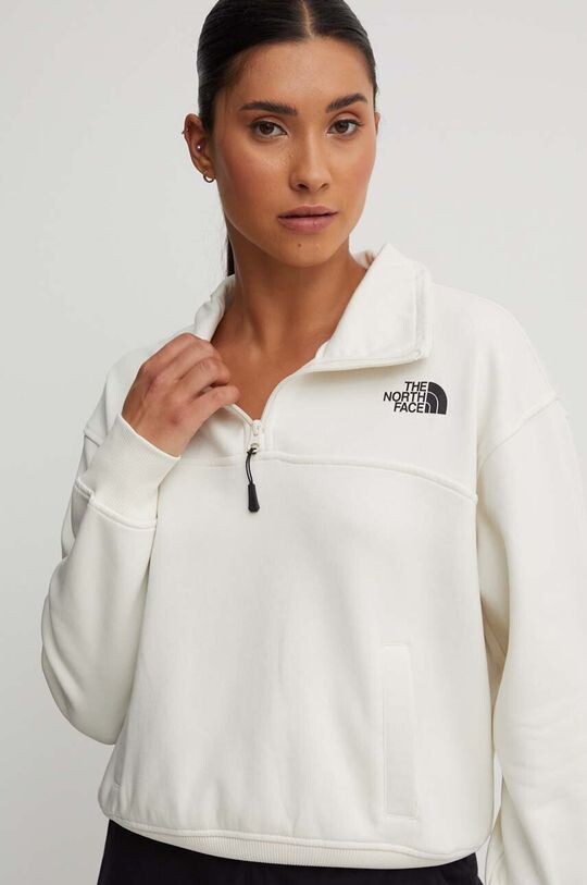 

Толстовка W Essential Qz Crew The North Face, бежевый