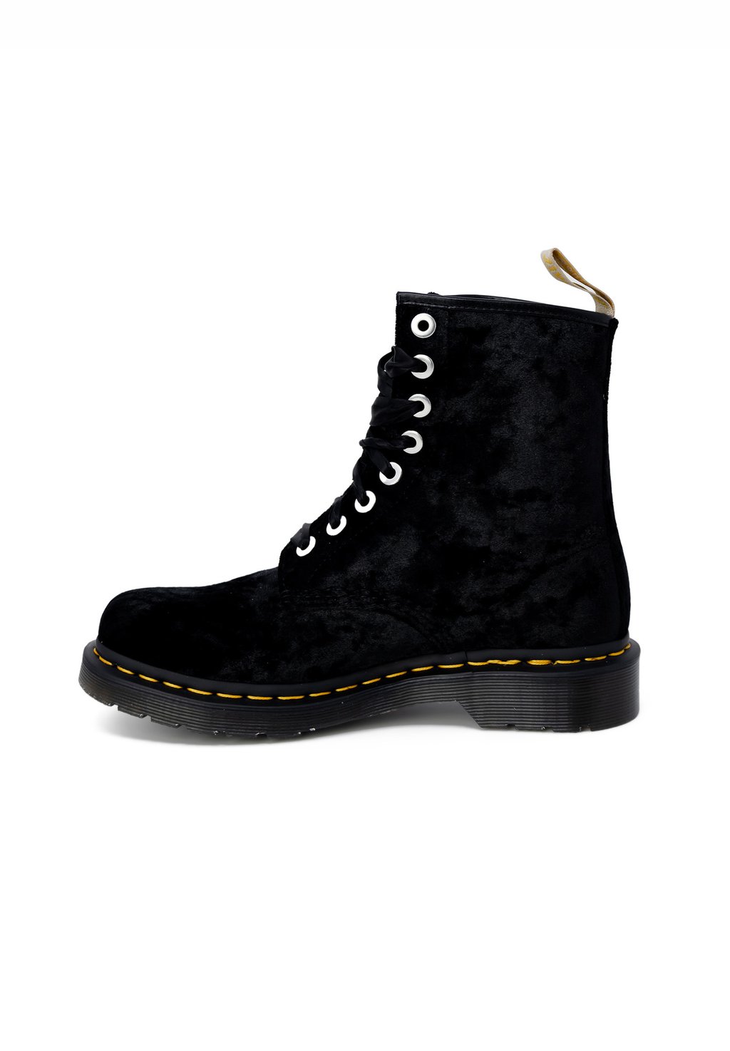 

Ботильоны на шнуровке Crushed 31020001 Dr. Martens, черный