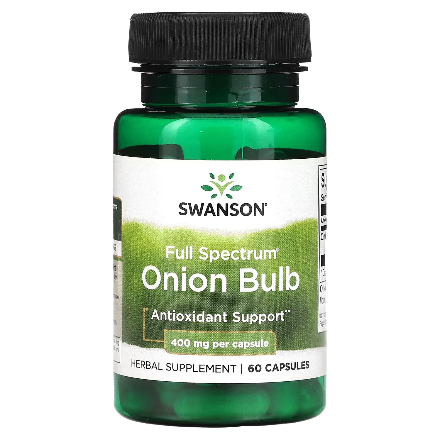 

Пищевая добавка Swanson Full Spectrum Onion Bulb, 60 капсул