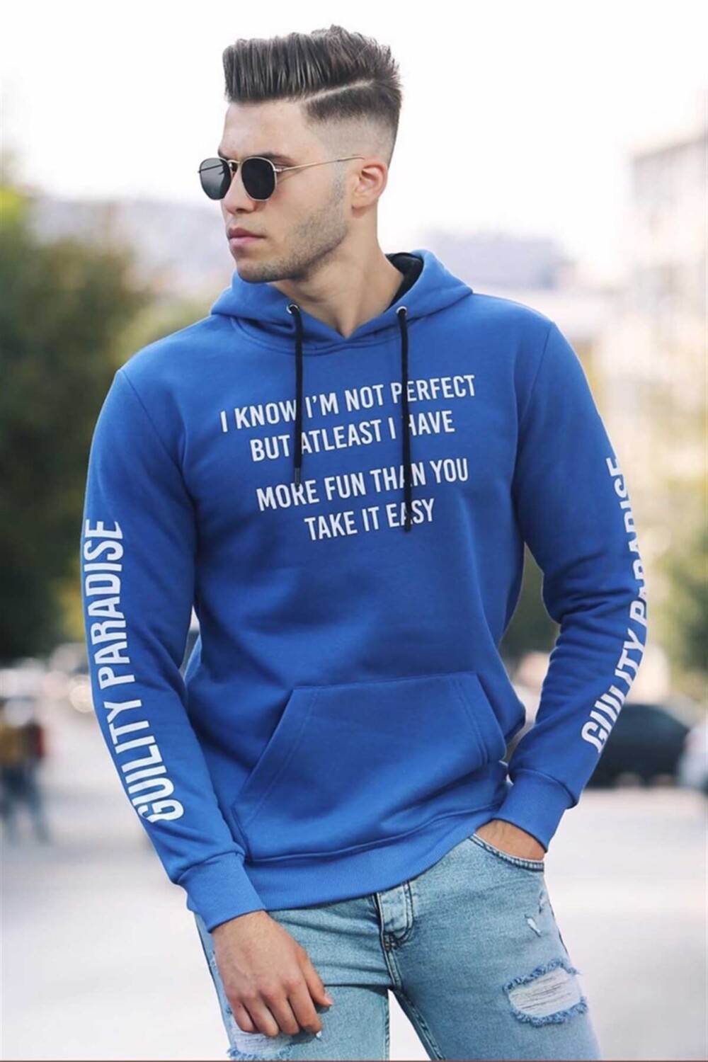 

Толстовка Madmext, синий