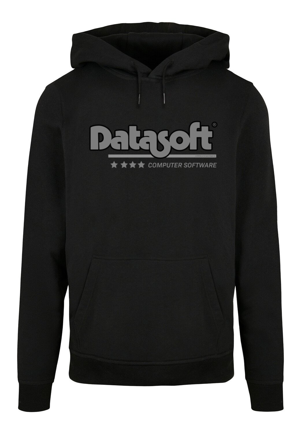 

Пуловер F4NT4STIC Basic Hoodie Retro Gaming Datasoft Logo schwarz, черный