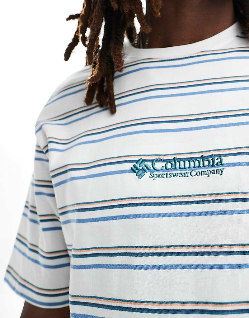 

Футболка Columbia – Somer Slope II – Gestreiftes цвета Wei=f