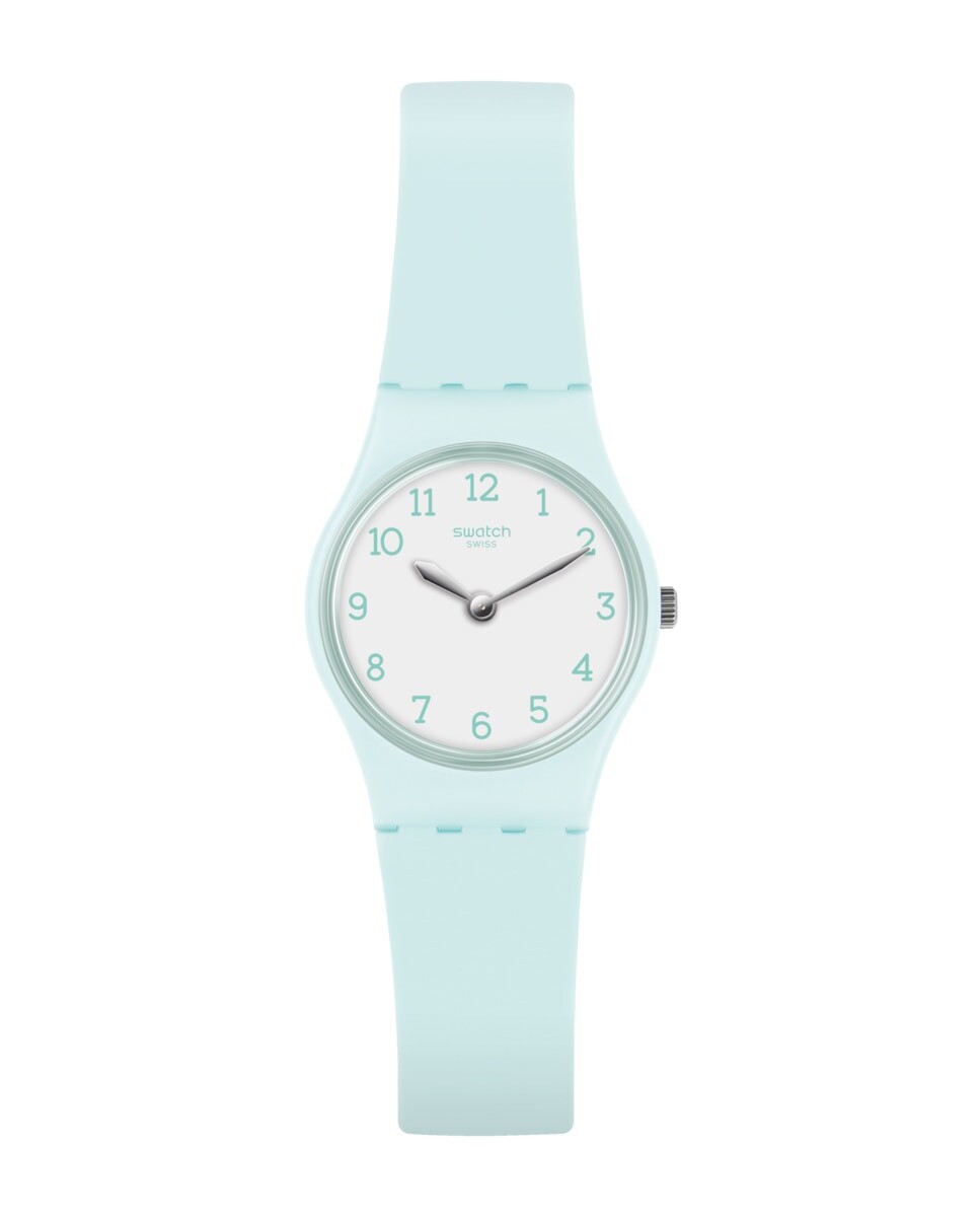 

Часы Greenbelle с зеленым силиконовым ремешком Swatch, зеленый