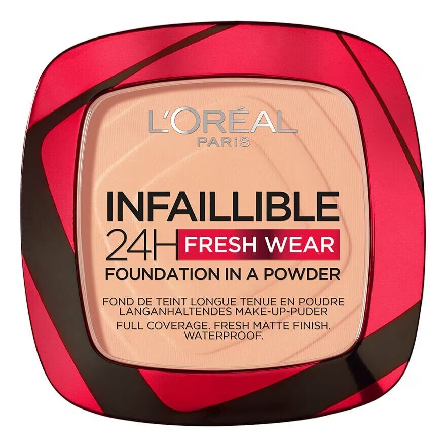 

L'Oreal Makeup L'Oreal Infaillible 24H Fresh Wear Foundation в порошке 9г. 245 Золотой мед, GOLDEN HONEY