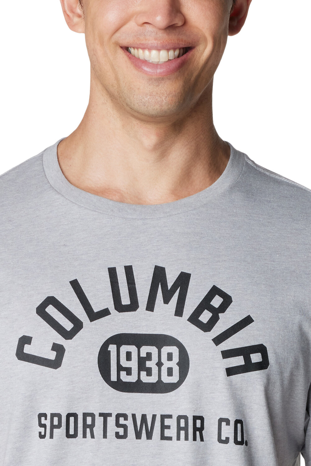 

Футболка мужская Colm Grey Hthr, Columbia, серый
