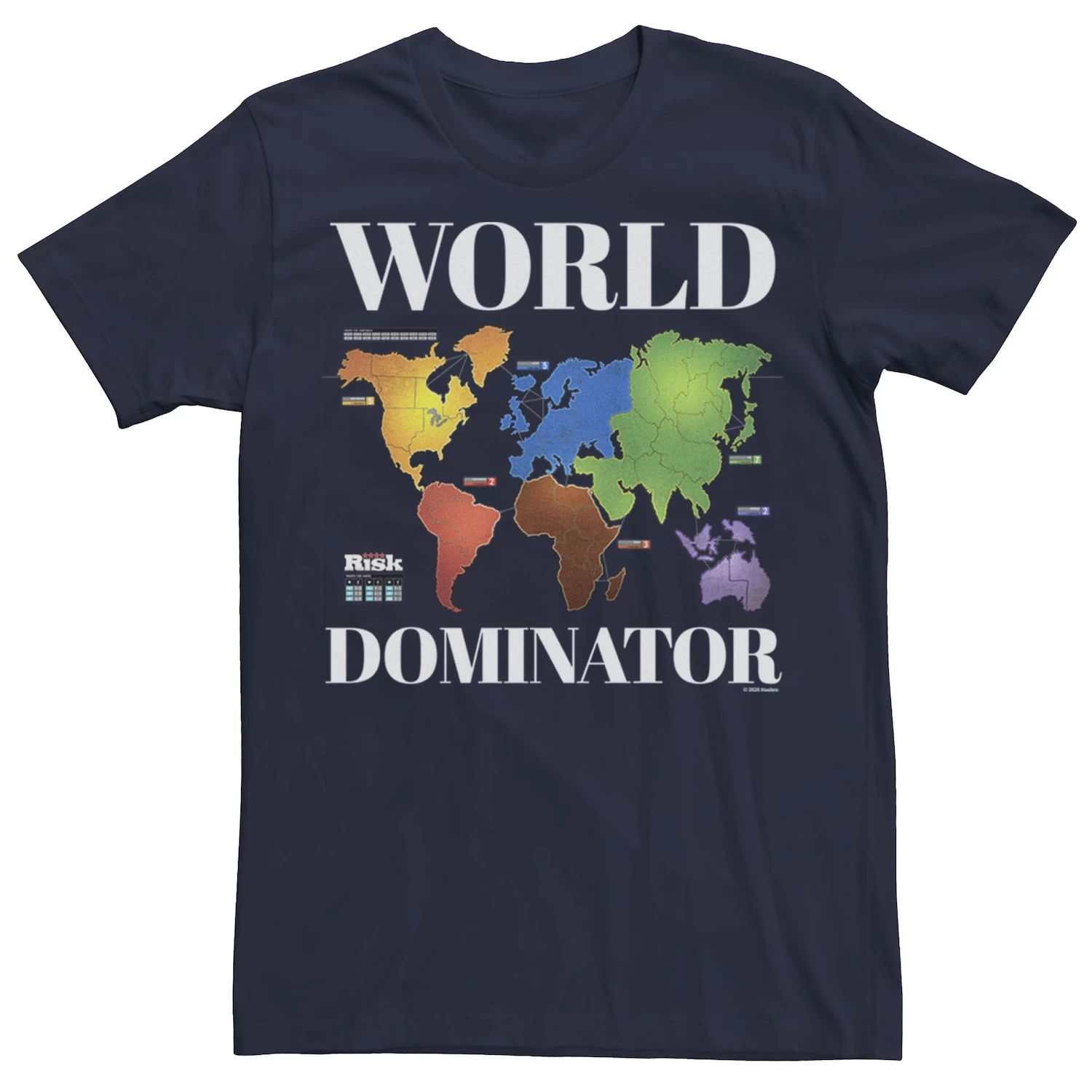 Мужская футболка Risk World Dominator Licensed Character