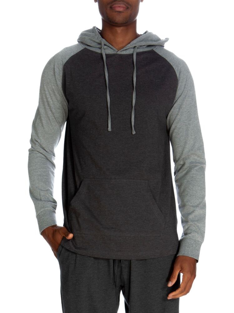 

Толстовка с рукавами реглан Colorbock Unsimply Stitched, цвет Heather Grey