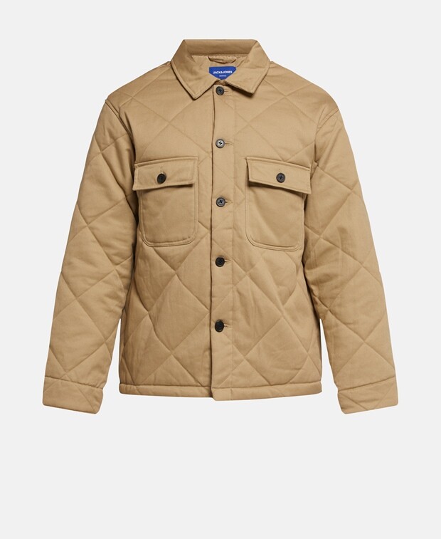 

Стеганая куртка Jack & Jones, серо-коричневый