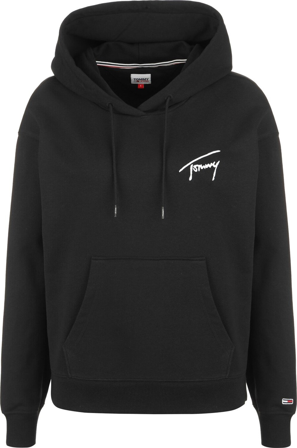 

Толстовка Tommy Jeans Signature, черный