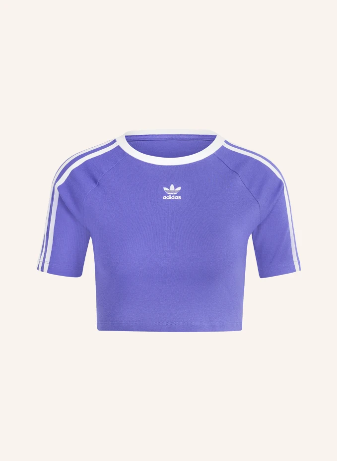

Укороченная рубашка Adidas, белый