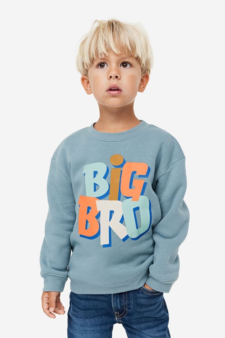 

Толстовка с тематическим принтом Brother H&M