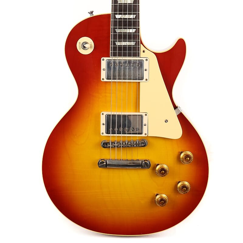 

Электрогитара Gibson Custom Shop 1958 Les Paul Washed Cherry Sunburst Murphy Lab Ultra Light Aged