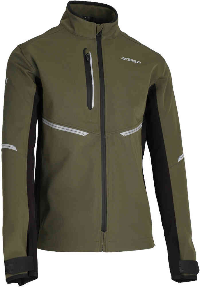 Куртка X-Duro WP для мотокросса Acerbis, военный зеленый