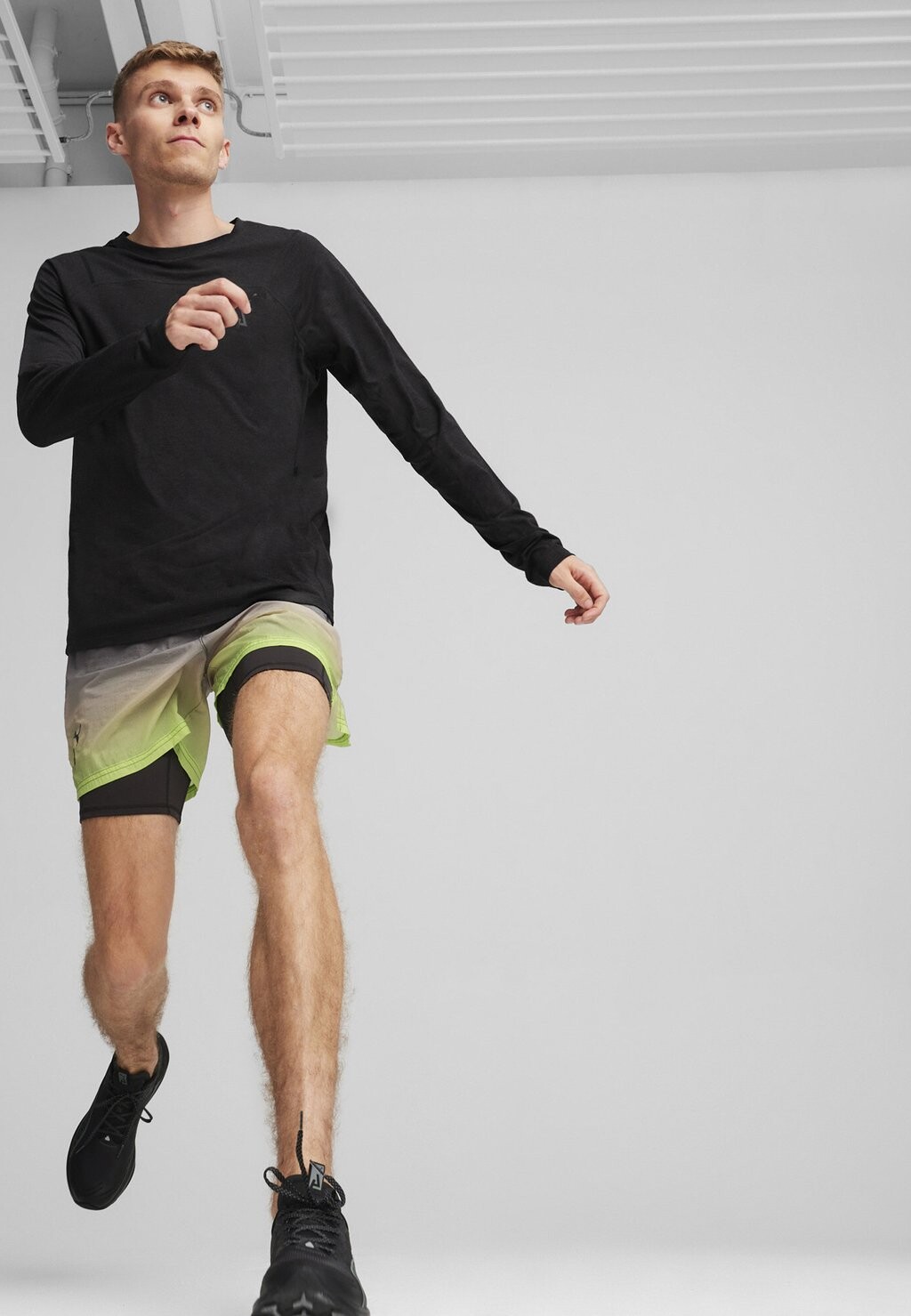 

Футболка с длинным рукавом Seasons Puma, черный