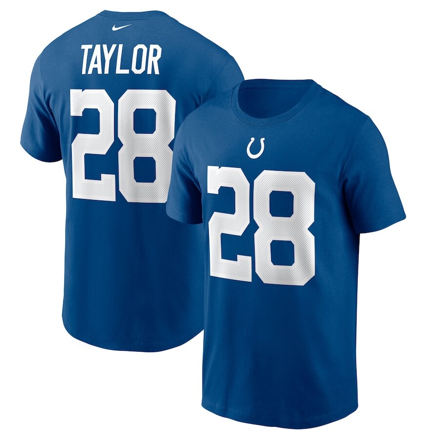 

Футболка с именем и номером Nike Indianapolis Colts, роял