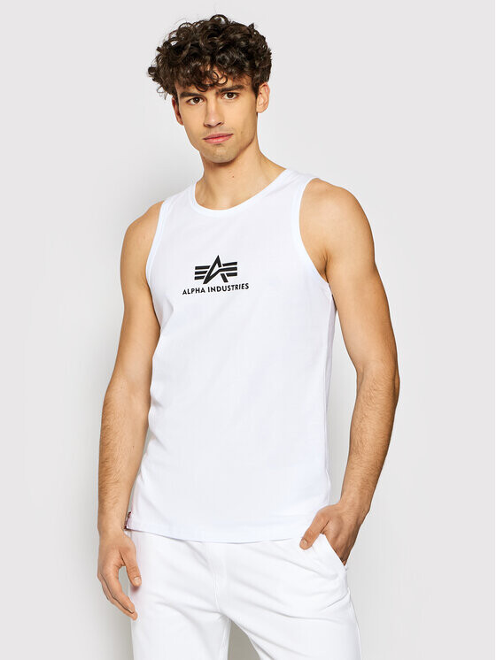 

Майка стандартной посадки Alpha Industries, белый