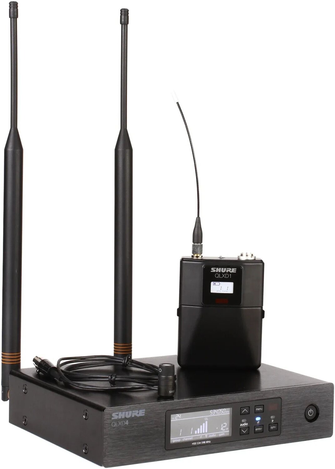

Беспроводная петличная микрофонная система Shure QLXD14/83 — диапазон H50
