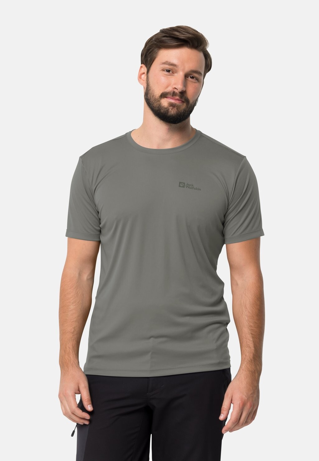 

Футболка базовая TECH Jack Wolfskin, цвет gecko green