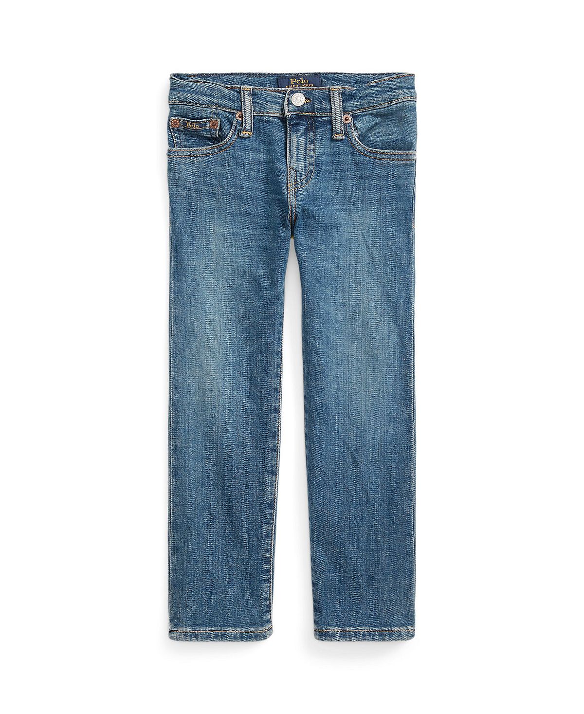 Прямые эластичные джинсы Hampton для малышей и маленьких мальчиков Polo Ralph Lauren