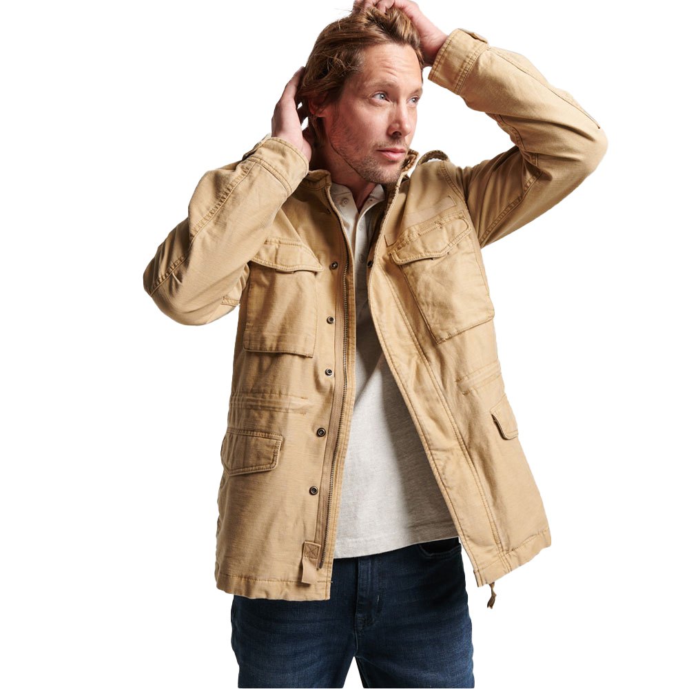 

Куртка Superdry Vintage Military M65, бежевый