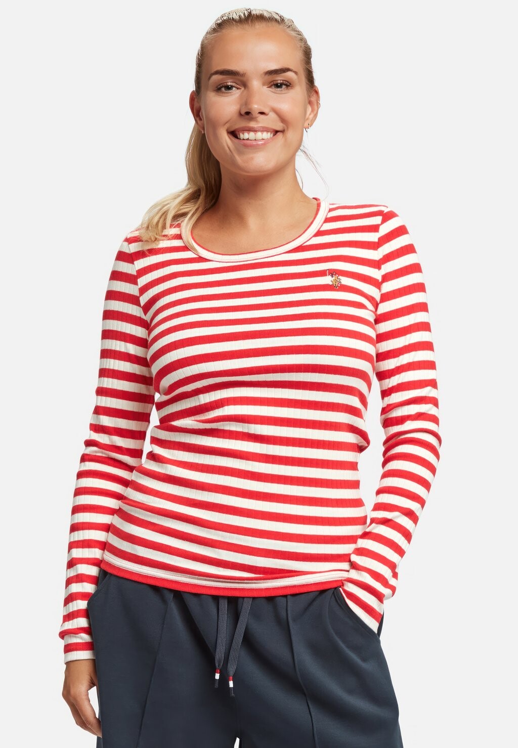 

Рубашка с длинным рукавом CARLOTTA U.S. Polo Assn., цвет poinsettia