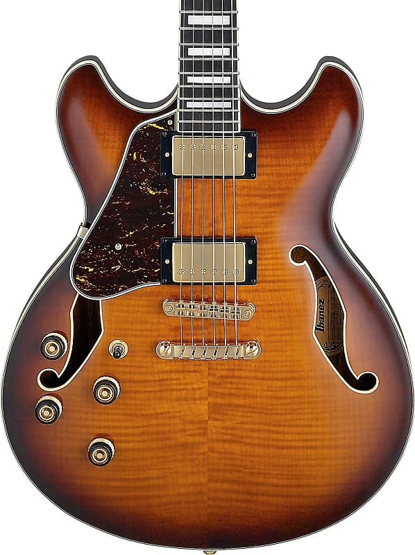 Электрогитара Ibanez AS93FML Artcore Expressionist Lefty Semi-Hollow Guitar, Violin Sunburst ibanez as artcore expressionist электрогитара левша скрипка sunburst ibanez as artcore expressionist electric guitar left handed violin sunburst