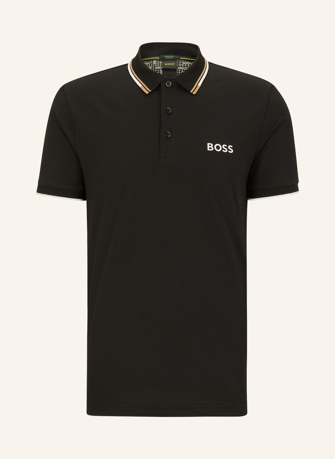 

Рубашка поло BOSS Funktions PADDY PRO Regular Fit, черный