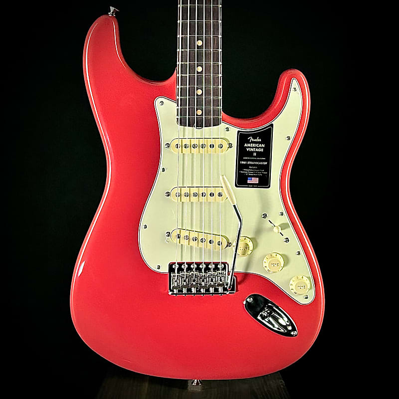 Электрогитара Fender American Vintage II 1961 Stratocaster электрогитара fender american vintage ii 1961 stratocaster 3 color sunburst lefty