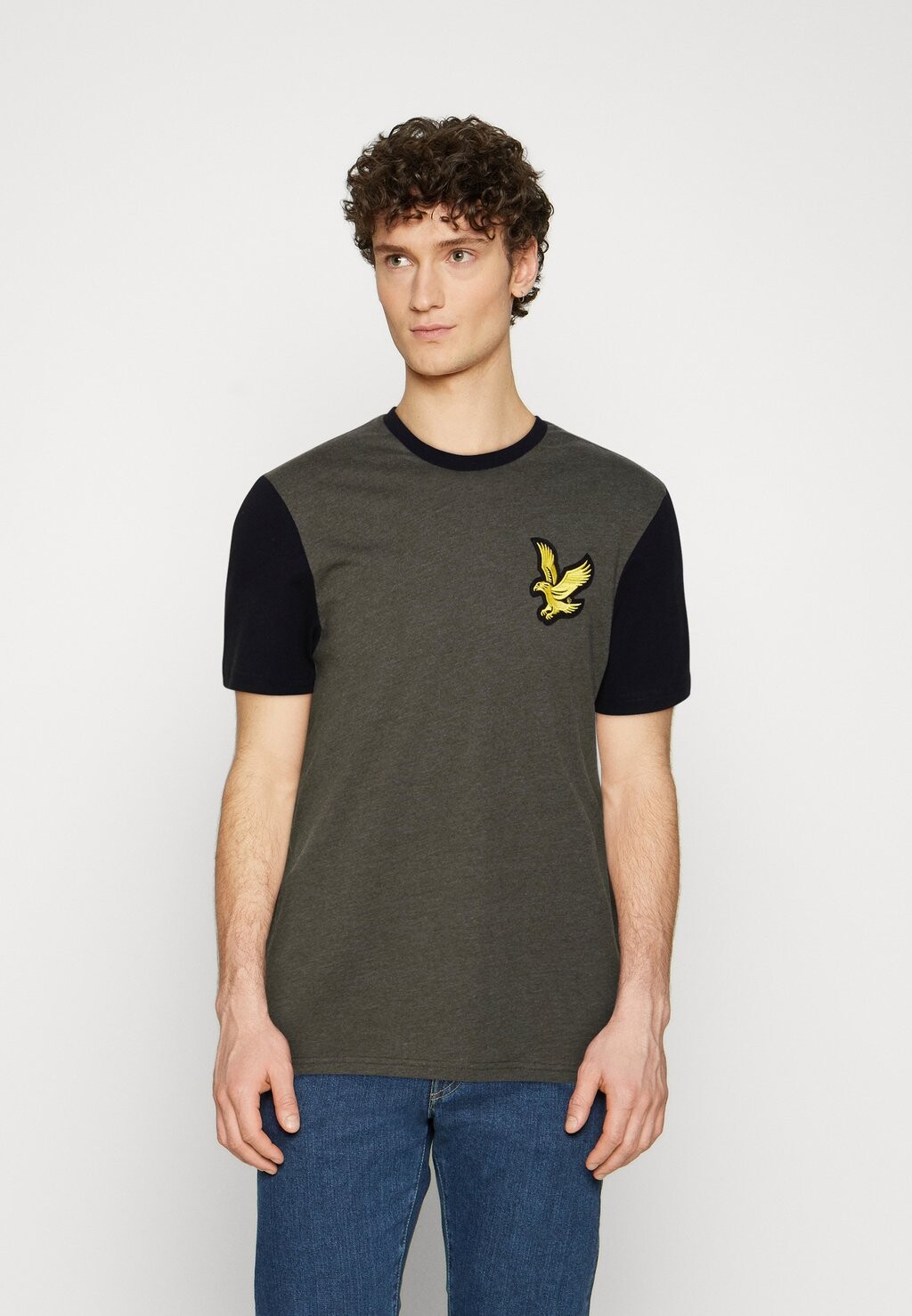 

Футболка с принтом Lyle & Scott, оливковый, Зеленый