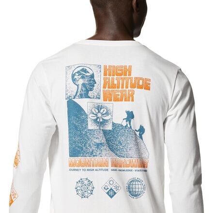 

Футболка с длинными рукавами High Altitude – мужская Mountain Hardwear, цвет Fogbank