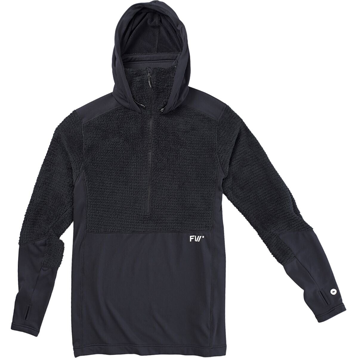 

Флисовая толстовка manifest alpha Fw Apparel, черный