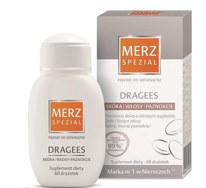 

Merz Spezial Drageesподготовка волос, кожи и ногтей, 60 шт.