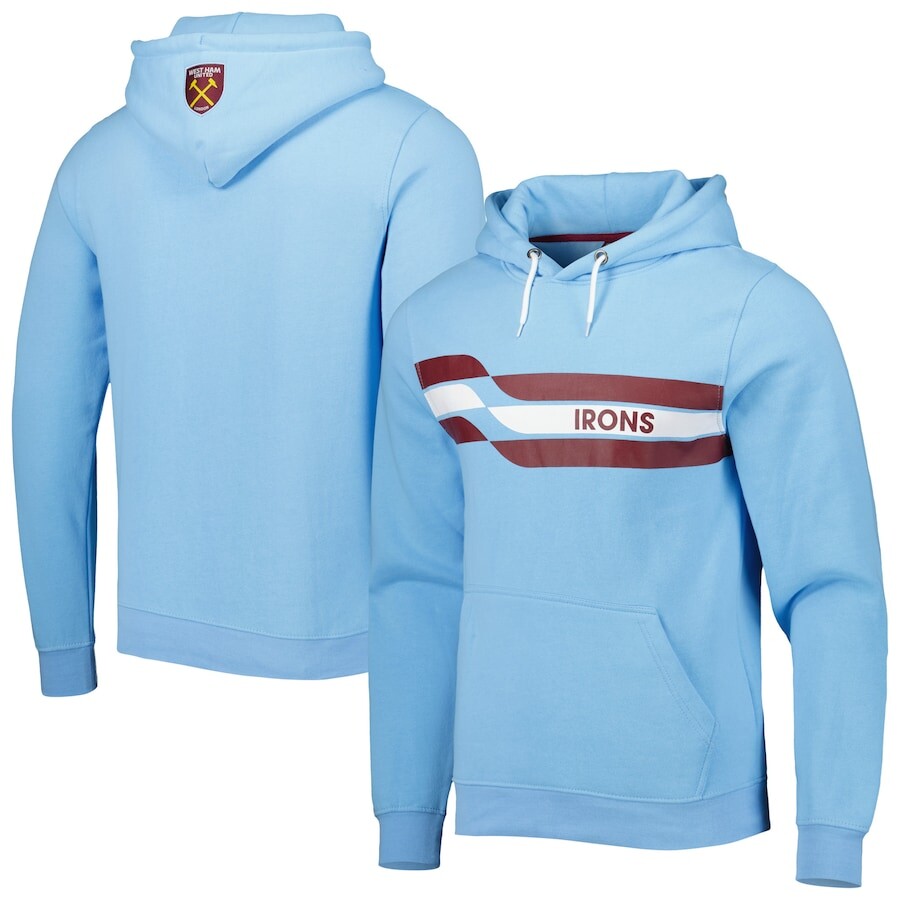 

Пуловер с капюшоном Sport Design Sweden West Ham United, синий