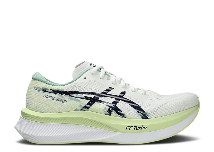 

Кроссовки ASICS Magic Speed 4, цвет White Blue Expanse